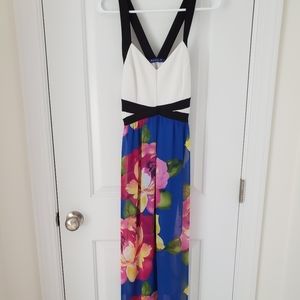 Floral maxi dress